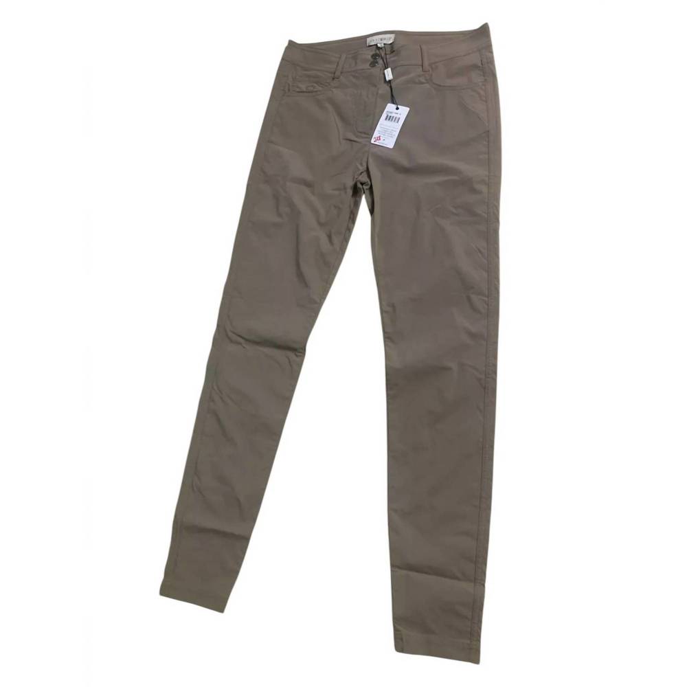 NEW ANATOMIE women's luli high waist honiara pant in khaki